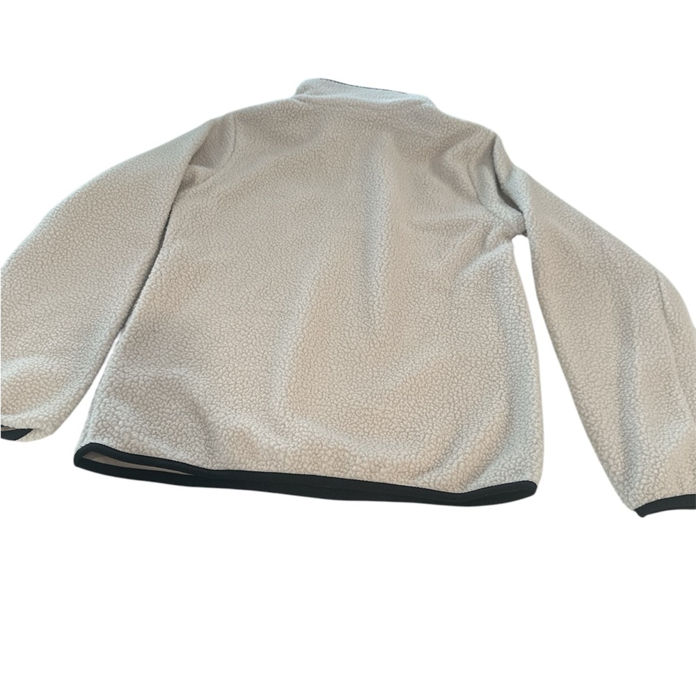 Columbia Kids' Cream Fleece Pullover - Picture 3 of 3